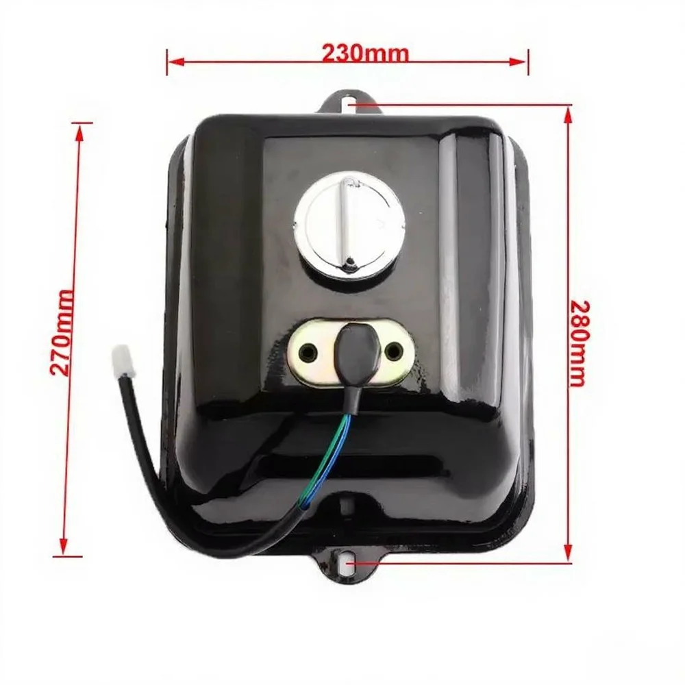 

Металлический топливный бензобак 5л с поплавковым датчиком топлива для китайских деталей GY6 125cc 150cc 200cc 250cc ATV UTV Buggy Quad Bike Taotao SunL