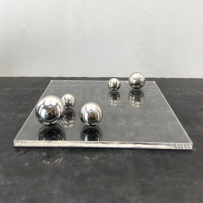 Metal Ball Creativity Transparent Storage Tray Decorate Home Living Room Vase Jewelry Storage Sample Display