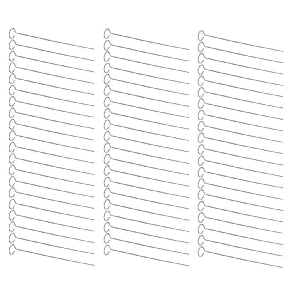 60pcs Metal Outdoor Lamp Posts Suitable For Outdoor Light C7 C9 Bulbs For Garden Plant Support Easy Installation