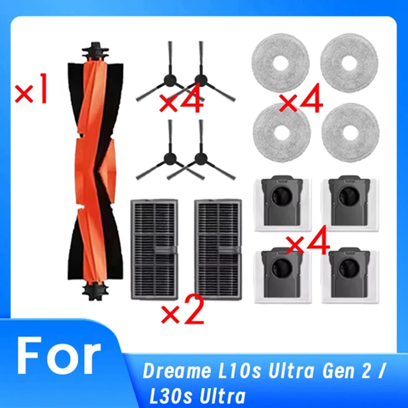 AA49 For Dreame L10s Ultra Gen 2 / L30s Ultra Vacuum Cleaner Accessories Ultra Durable Accessories