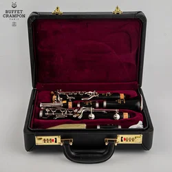 Yeni Buffet krampon Blackwood klarnet E13 modeli Bb Clarinets bakalit 17 tuşları müzik aletleri ile ağızlık sazlık