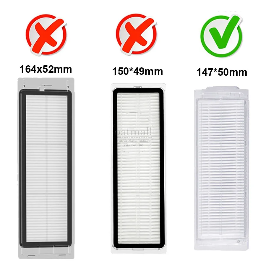 Replacement HEPA Filter For Xiaomi Mi Robot Vacuum Mop 2 Pro MJST1S / 2 Lite MJSTL Filters Accessories Spare Parts Consumables