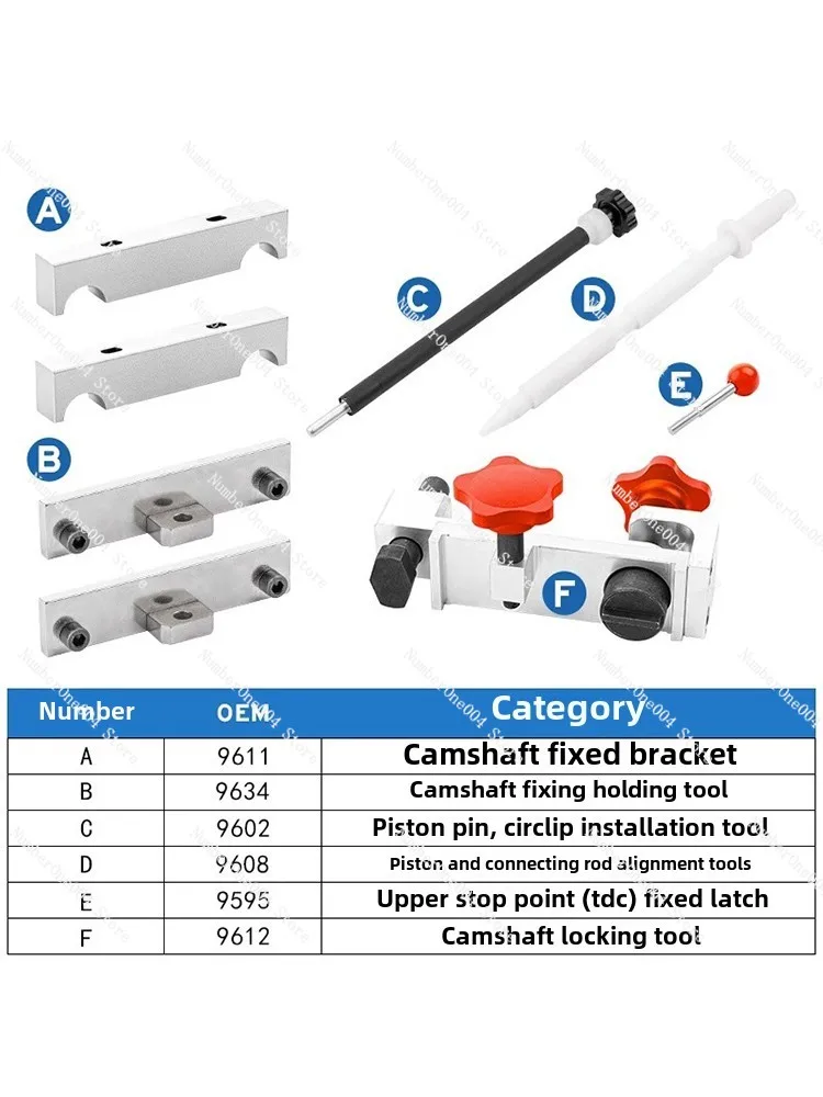 Applicable to  Engine Timing Tools Boxter 986 996 997 Piston Pin Snap Mounting Tools