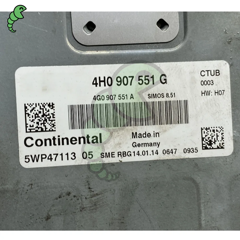 

Б/у 4H0907551G Блок управления двигателем ЭБУ ДЛЯ AUDI A8 4H 2013-2015 3.0 TFSI Ctub 2014 Двигатель Unidad De Control ECU