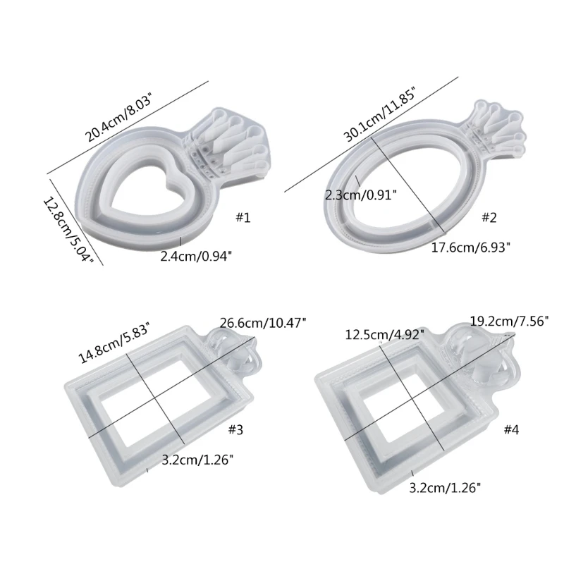 Рисунок 6 - Фоторамка украшения смолы формы