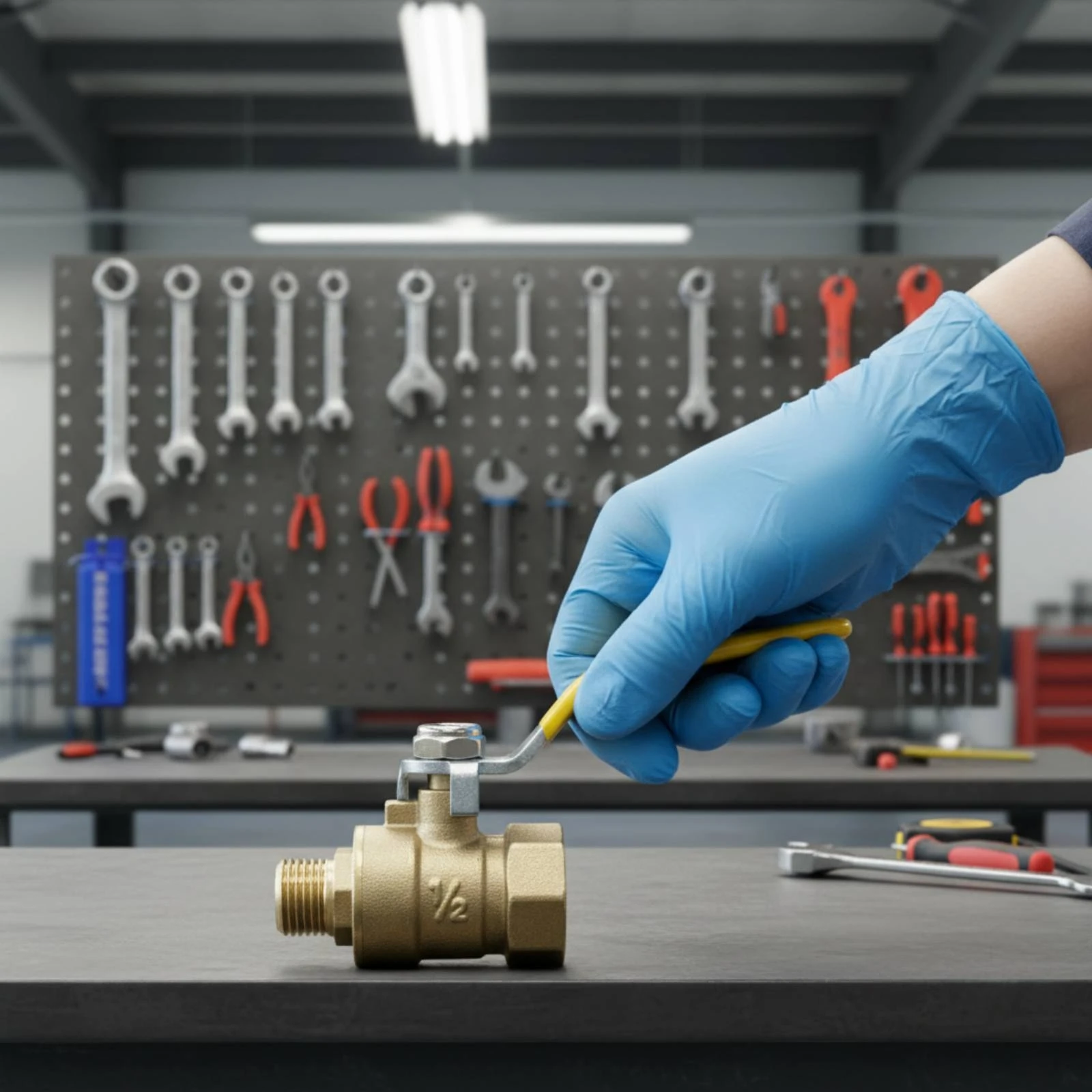 Compressor Drain Valve Corrosion Resistant Industrial Hardware for Workshop
