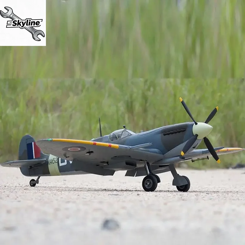 RC Plane 1.6 m1600mm Wingspan Spitfire  World War II Aircraft RC model Airplane PNP with Retractable Landing Gear view 4