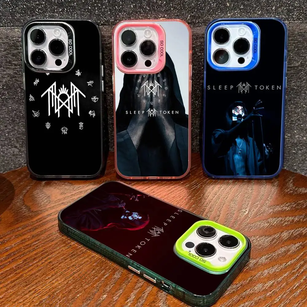 

Sleep Rock Band T-Token Phone Case For IPhone 16 15 14 13 12 11 Pro Max X XR XSMAX 8 7 Plus Matte Shockproof Back Cover