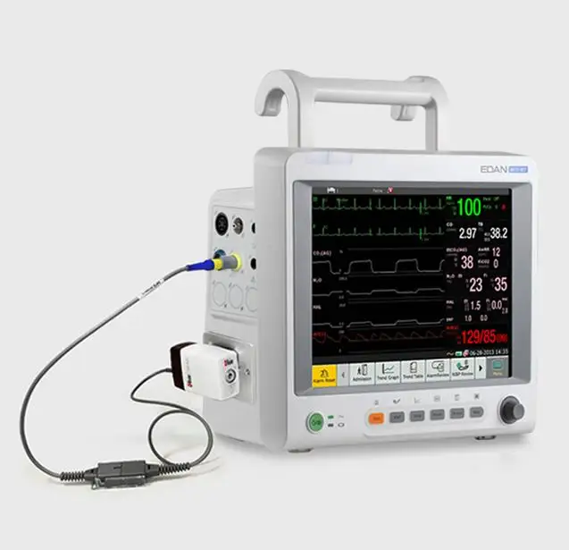 Edan IM60 VET Veterinary Monitor with 3/5-lead ECG Defibrillation Protection for Felines Canines & Cattle