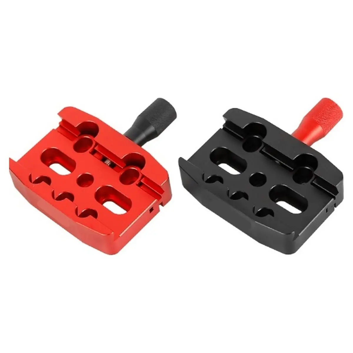 90mm Quick-Release Dovetail Clamp (75° Mounting Angle, Compatible with 44mm Narrow Dovetail Plates) Red