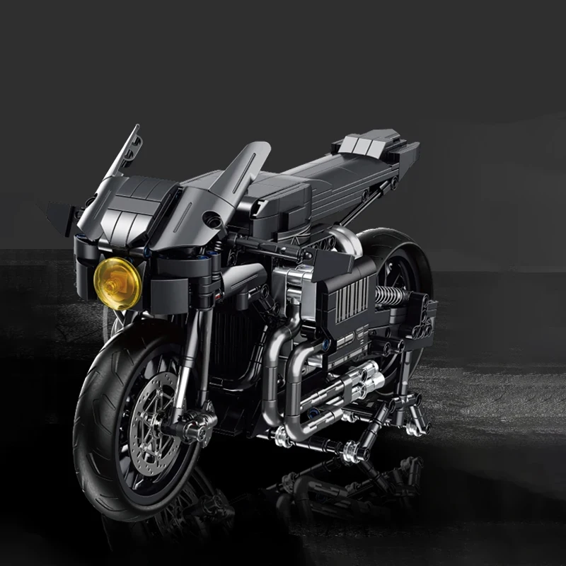 

1080pcs particle motorcycle building blocks, puzzle toys, indoor decorations, cultivating hobbies, holiday gifts for friends