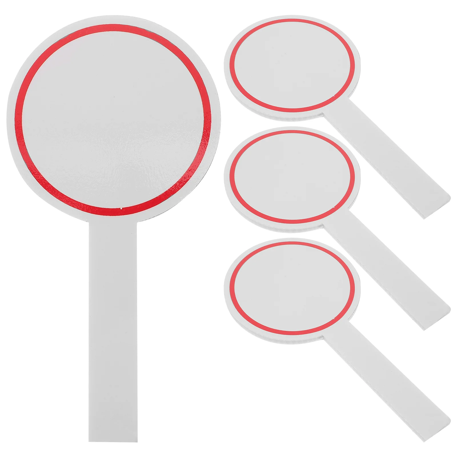 Thumbs down Paddle Score Board Small Dry Erase Boards Double Sided Handheld Whiteboard Students