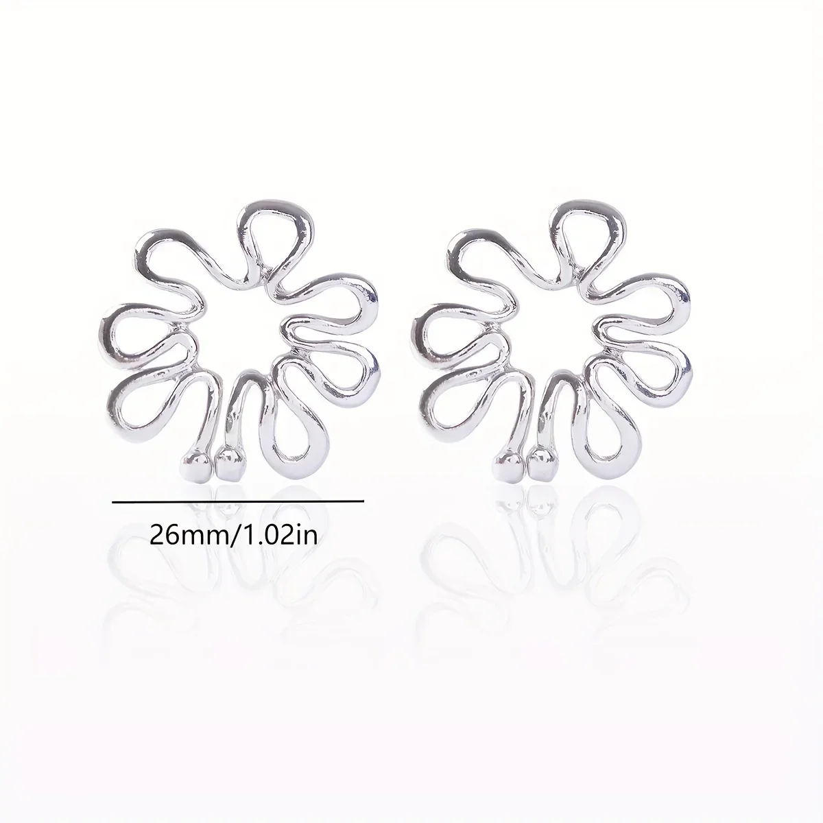 1 Pairs Non Piercing Fake Nipple Rings, Water Drop Heart Shaped Dangle Nipple Clips - view 2