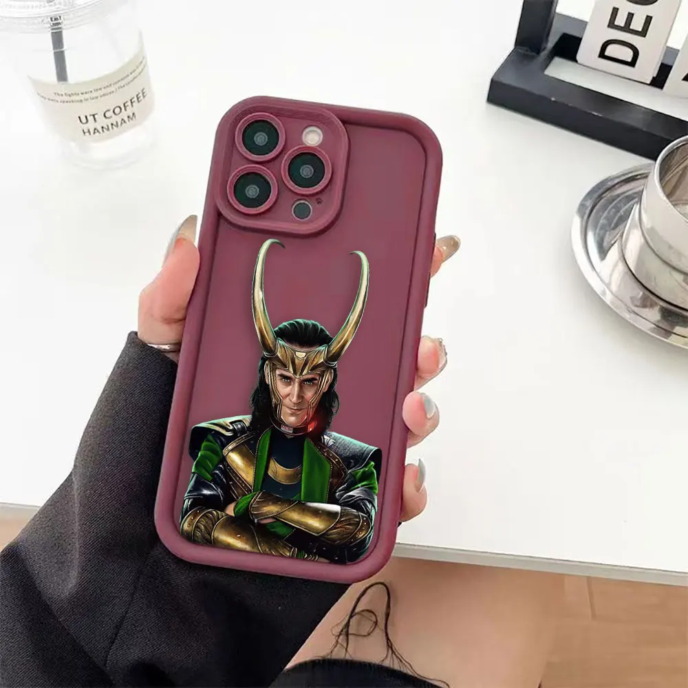 Marvel The Avengers Loki Luxtury Phone Case For VIVO V20 V23 V23E V25 V27 V29 V30 V30E X60 X70 X80 X90 X100 PRO 4G 5G Case Funda