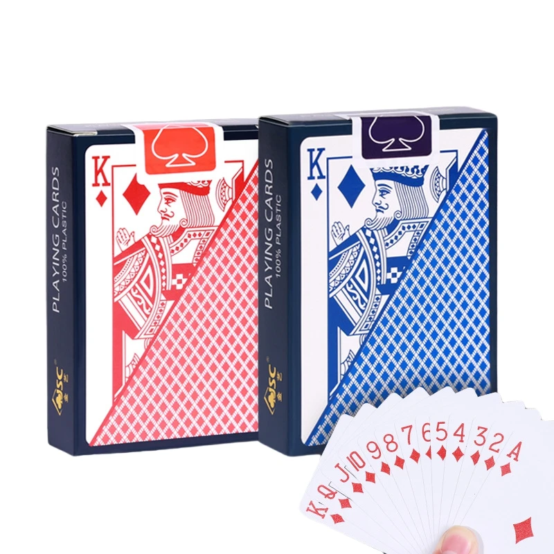 Infrared Classic 100% Plastic Marked Bridge Size Normal Index Playing Cards