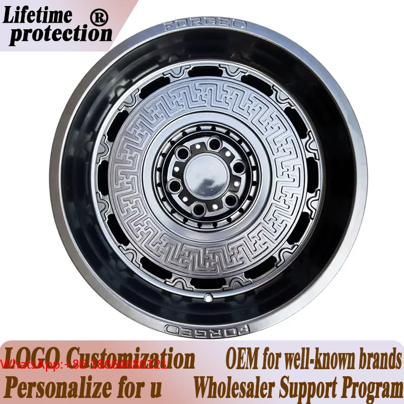 Retro Deep Dish Forged Offroad Wheels 17-24 Inch 5x112 6x139.7 Pickup SUV Alloy Passenger Car RimsB8,B9,C7,C8,Q5 FY