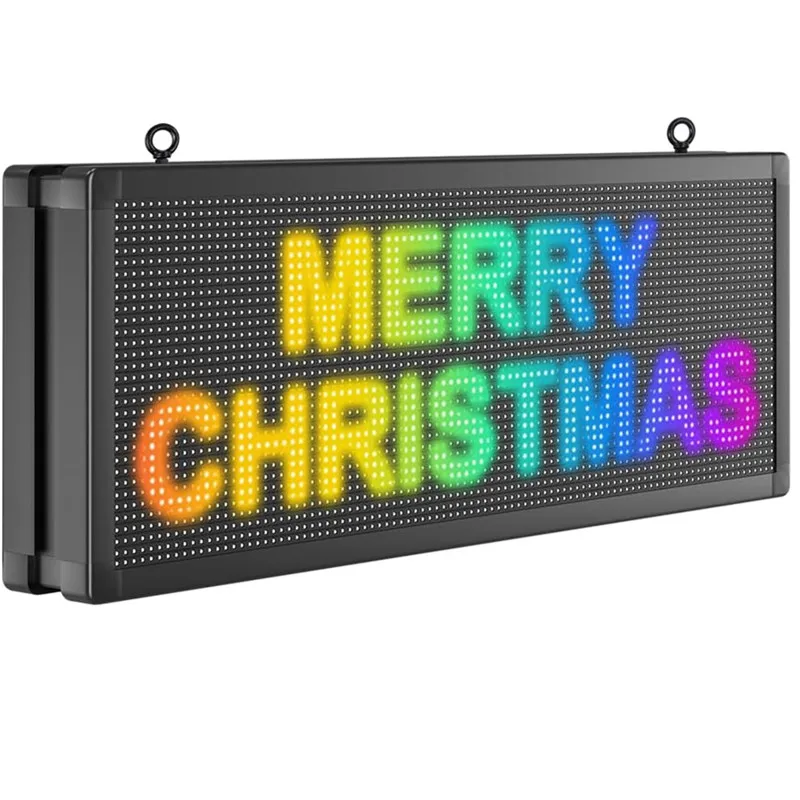 P10 Outdoor Full Color Programmable Double Sides LED Signs 40