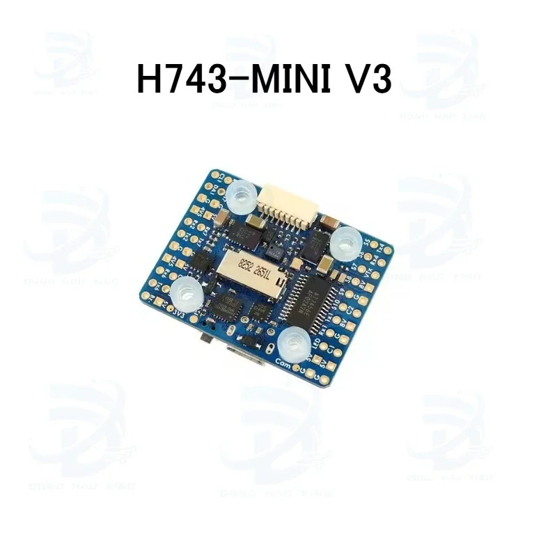 VIVaS1pcs For Matek H743-MINI V3 H743 Flight Controller STM32H743VIT6 ICM20602 Built-in OSD DPS310 PDB For FPV RC Racing Drone P