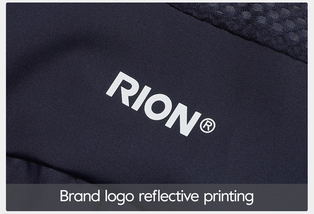 RION Herren Radsport-Trägerhose Fahrrad-Tights MTB Mountainbike-Bekleidung Rennrad-Ausrüstung Italienische Dolomiti-Polster 6H Slim Fit – Detail 11