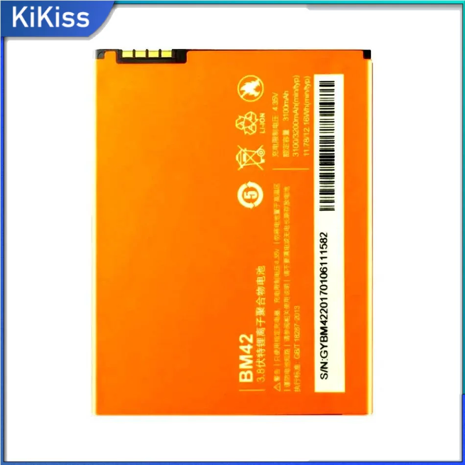 

For Xiaomi Redmi Red Rice Note Mobile Phone Battery 3200Mah BM42 High-Capacity