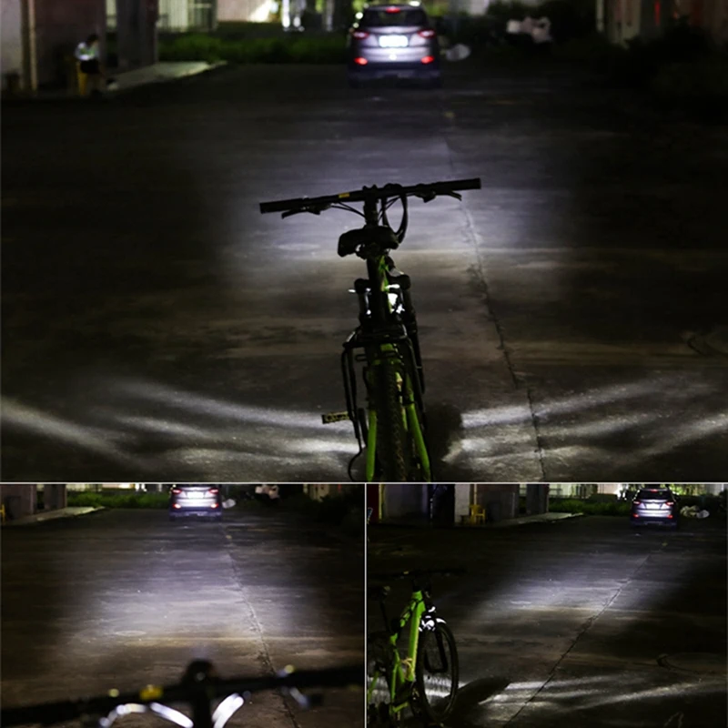 Electric Bike Light Set With Horn Including Ebike Tail Light Both 12V 24V 36V 48V LED Control By Switch E Bike Light