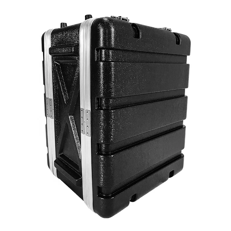 High Quality Amplifier Rack Flight Case ABS 8 Inches 8U Rack Case OEM ODM