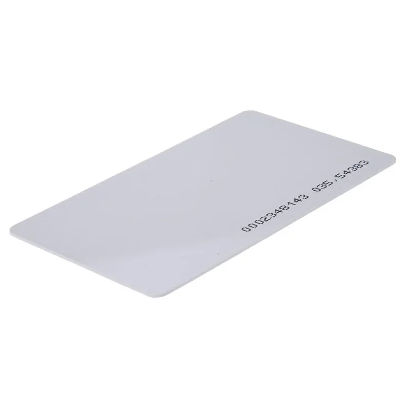 10-100 Pcs TK4100 EM4100 RFID 125kh Smart Entry Access Proximity Card Access Control Proximity ID Tag Chip Token, Read-Only