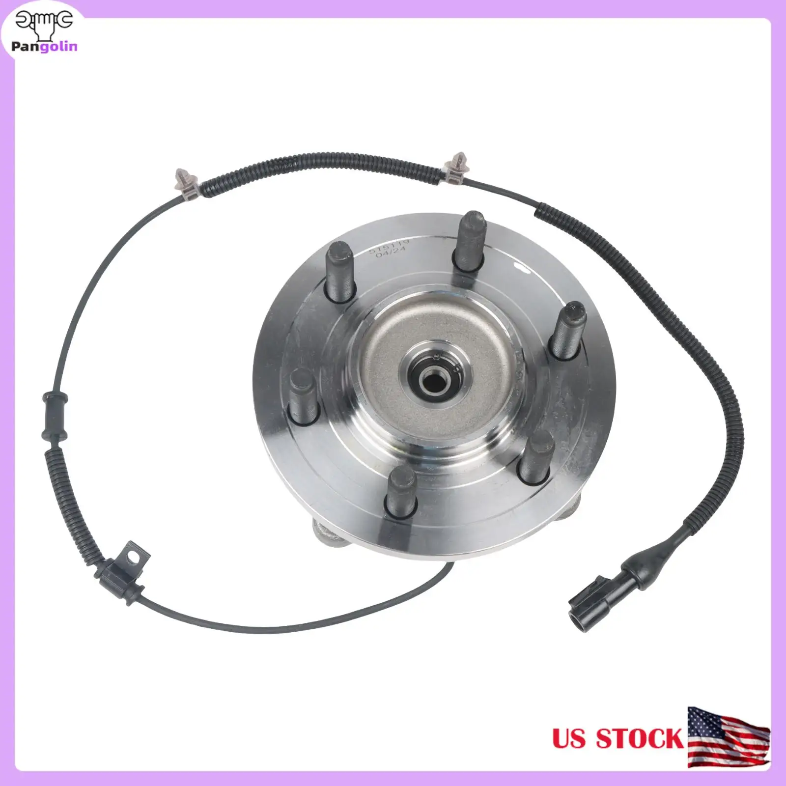 

Pangolin 515119 Ступичный подшипник и ступица в сборе для деталей ступиц и подшипников колес Ford F-150 2009-2010 гг.