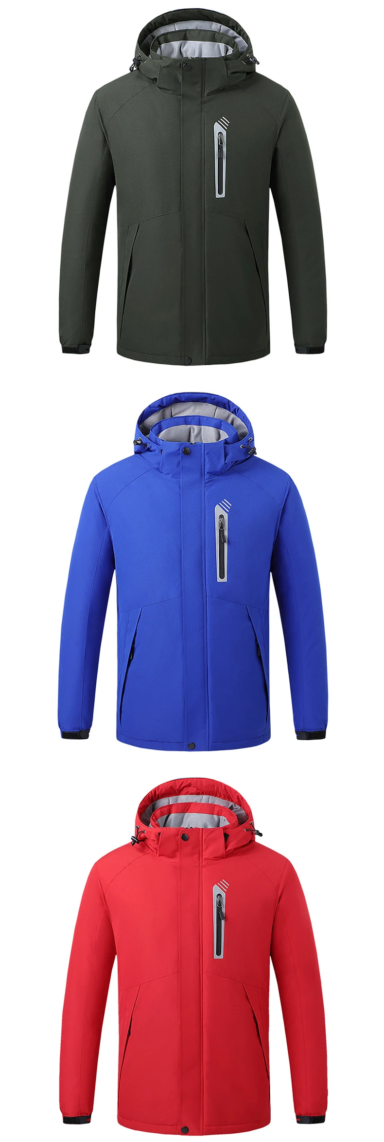 TODWARM Heat jacket Cold-proof Motorcycle Heating Jacket Men Winter Waterproof Warm Moto Cycling Chaqueta Hooded assault jacket 14 S00f89365b32241b4ad37ec102d43f197Y