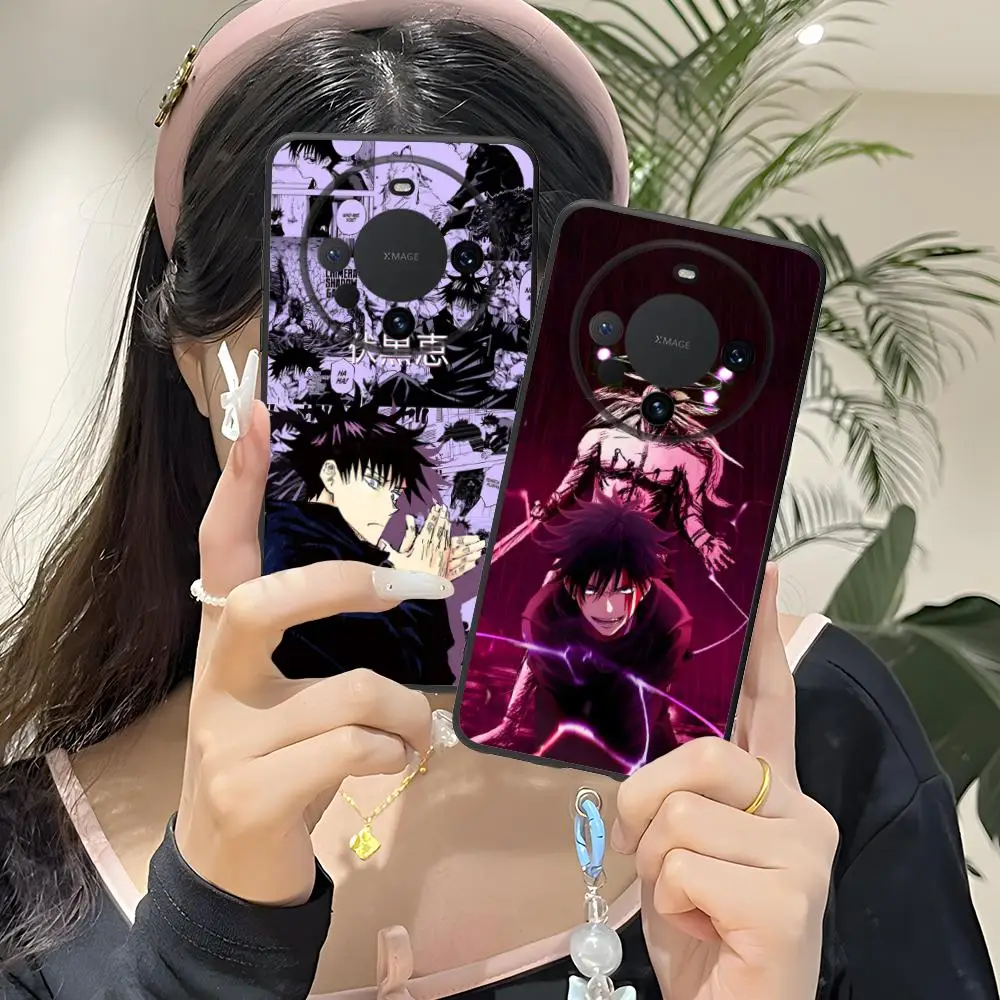 

Чехол для телефона Jujutsu Kaisen Megumi Fushiguro для Huawei Mate 60 50 40 30 20 10 Pro Plus Lite E 5G с цветной печатью, защитный чехол