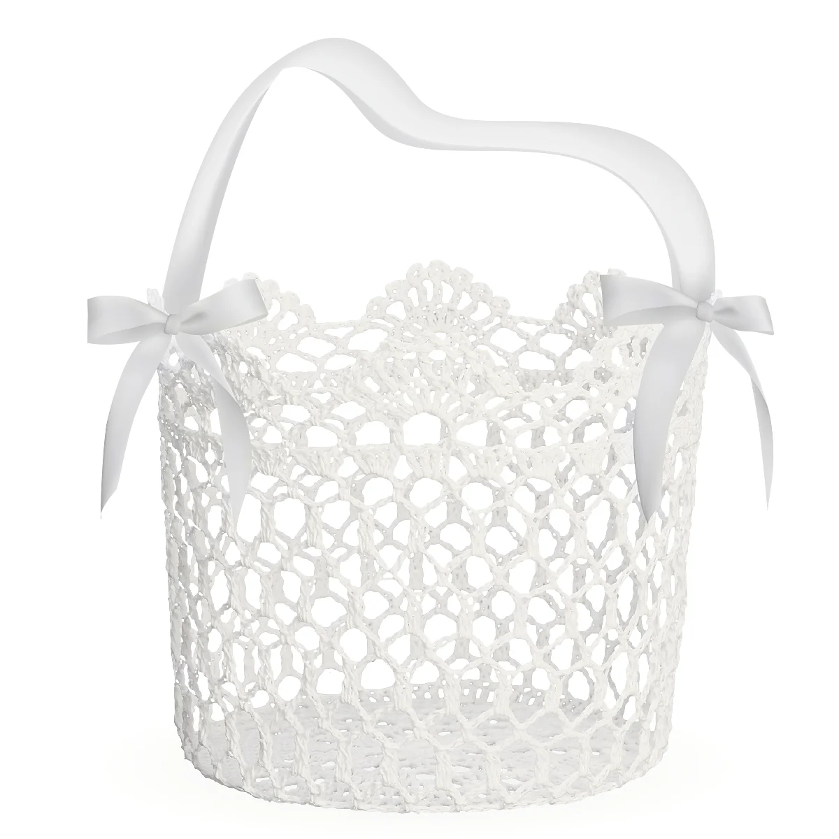 

Girl Retro Decor Flower Baskets Vintage Wedding Accessories Bride Artificial Hanging Vase for Flowers