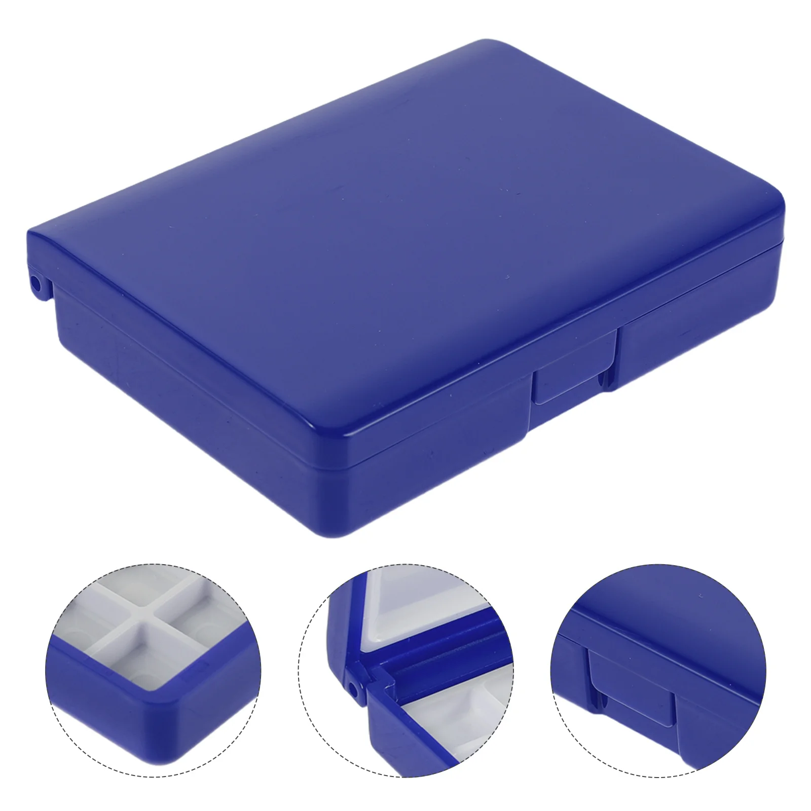 

Watercolor Palette Empty Case 24-Grid Portable Travel Painting Tray Multi-Compartment Plastic Mixing Box For Artists Art