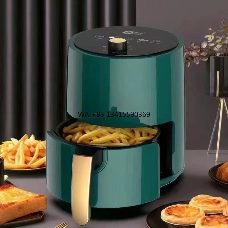 

Large Window Air Fryer Large Capacity Visualization Multi-Function Home Fries Maker Electric Plastic for RV Mechanical Touch