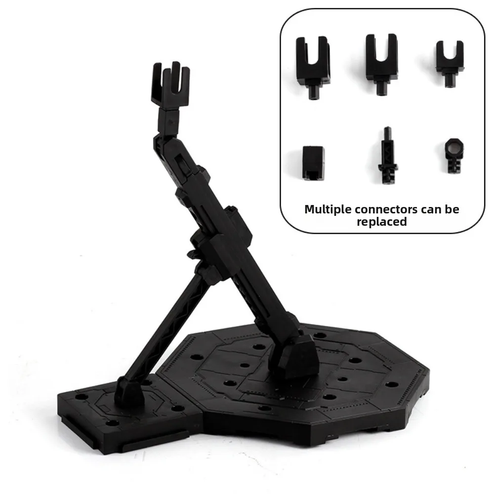 Plastic Action Figure Stand with Adjustable Arm Display