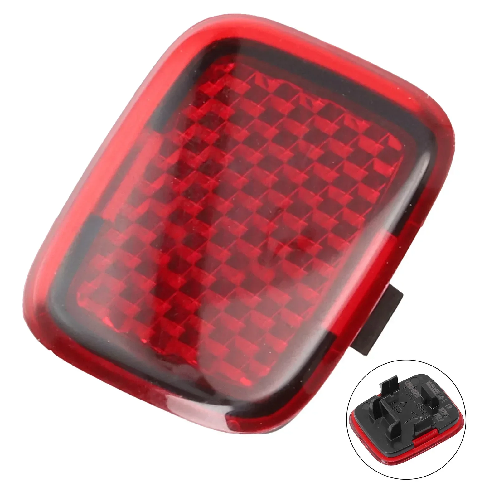 Enhance Your Safety Red Reflector Lamp Door Light For Tesla Model 3 2017 2022, Optimal Visibility Guaranteed