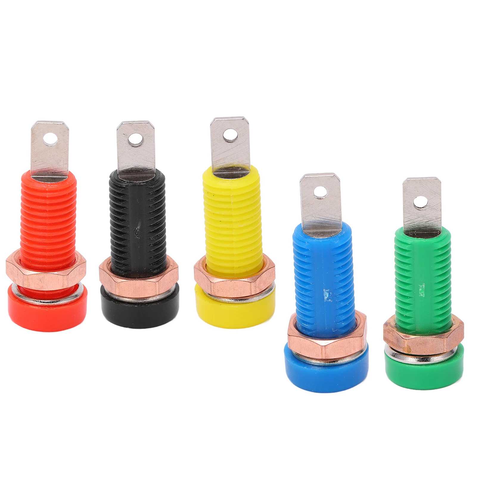 전자 기기 용 4mm 바나나 잭 소켓 마운트 바인딩 포스트 커넥터 어댑터 패널 바나나 잭 커넥터 패널