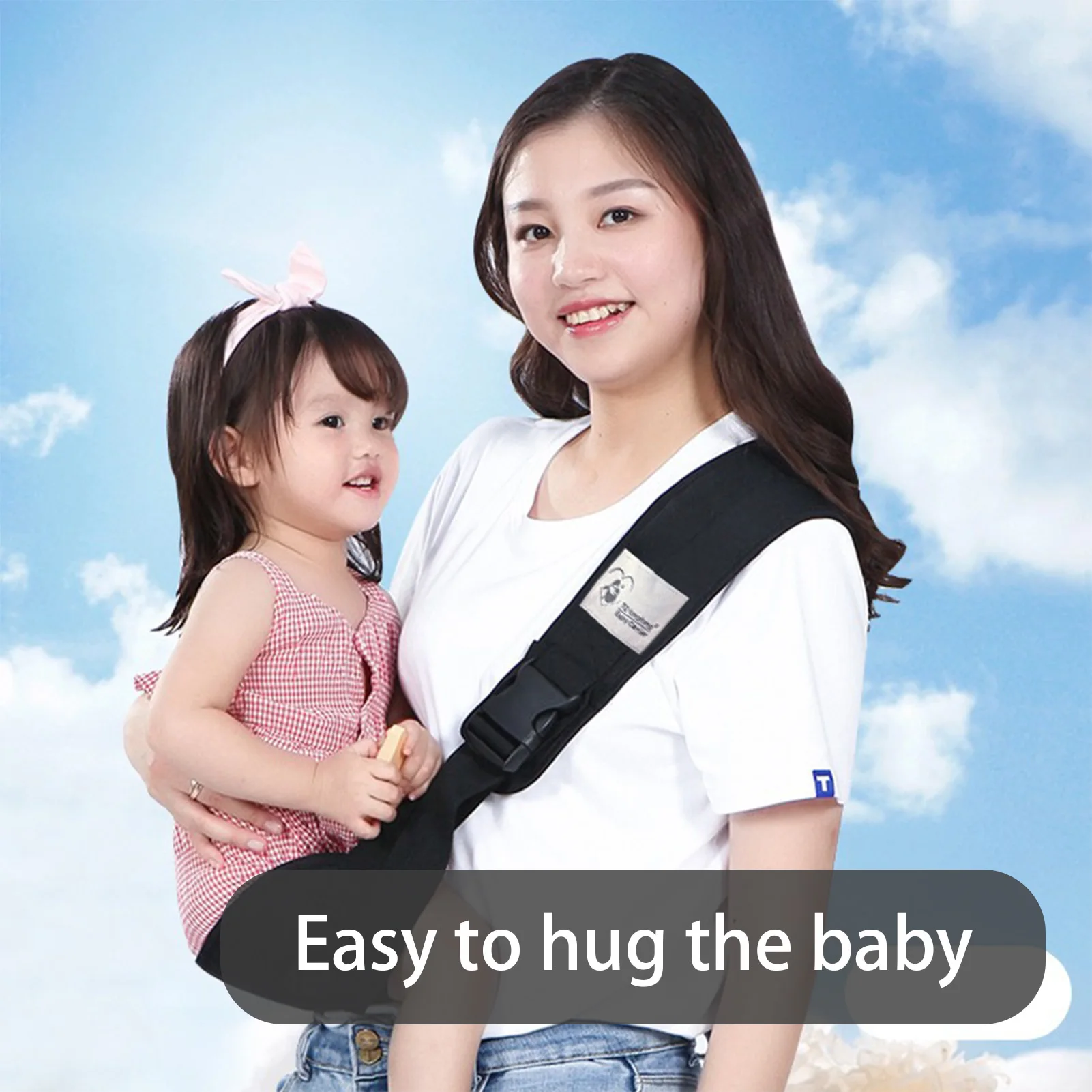 Multifunctional Baby Sling Carrier Classic Design Labor-Saving Baby Hip Seat Carrier Suitable for Quick Trips Travel