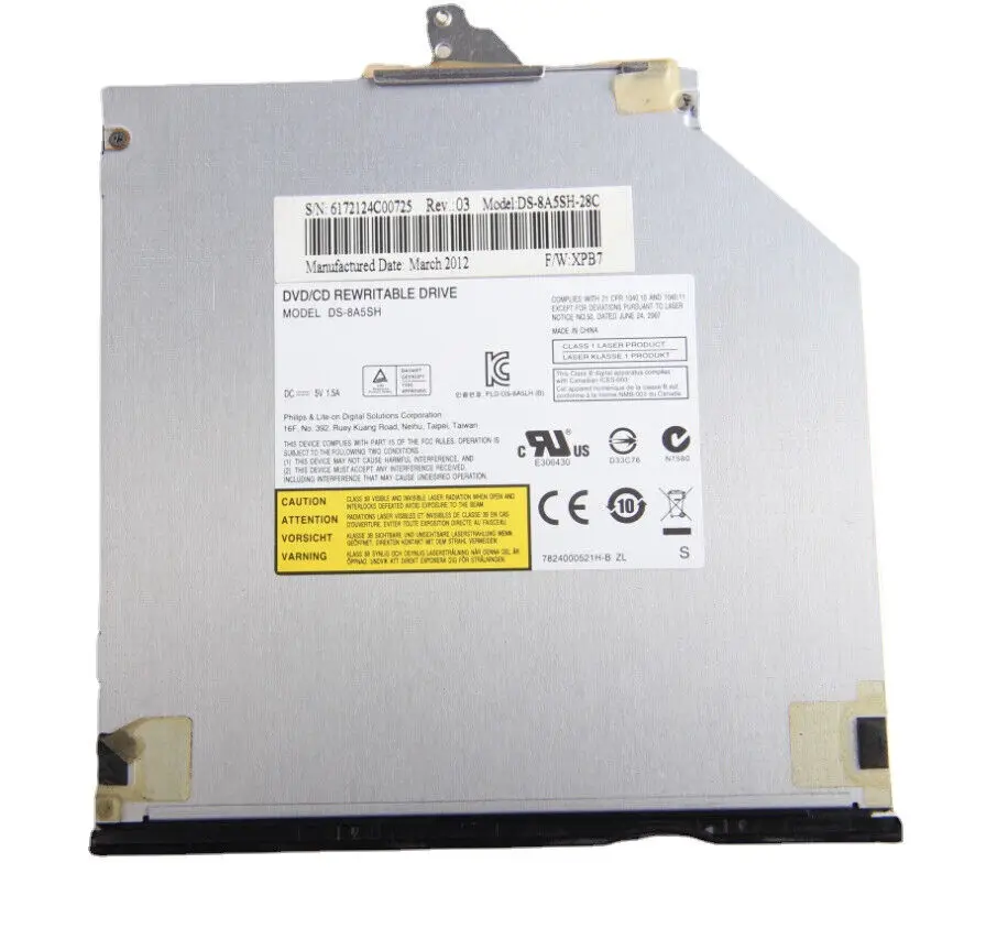 

Перезаправленный привод Mr.Tough CF-53 Caddy DVD CD DS-8A5SH для Panasonic Toughbook Phillips