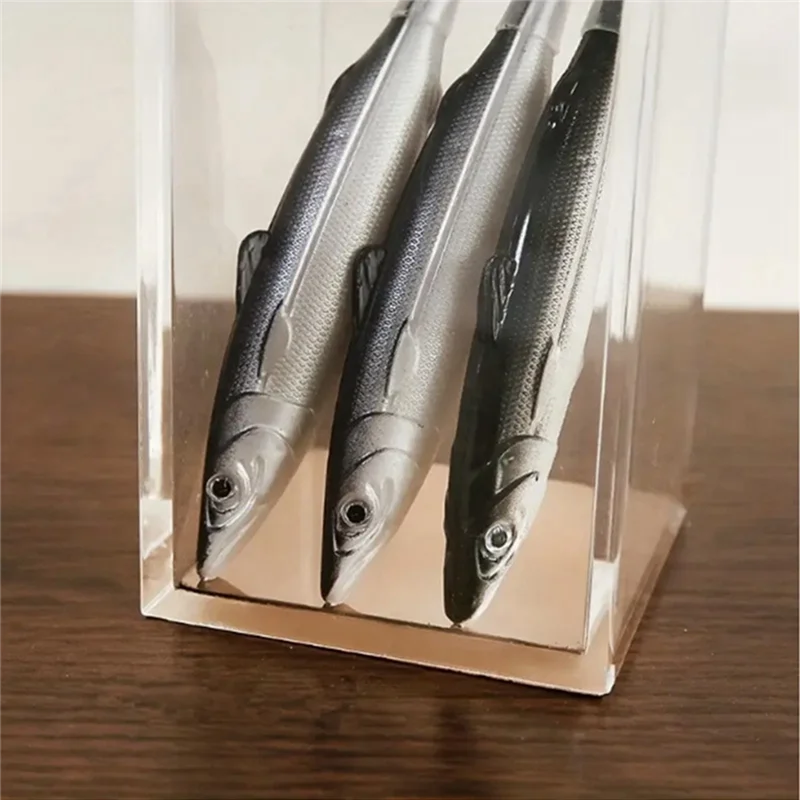 AED7-Funny Salted Fish Styling Ballpoint Pen Ocean Series Ballpoint Pen Fish Styling Pen