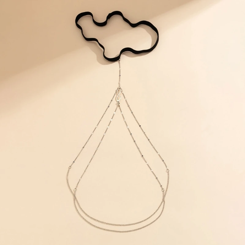 Unique Simple Leg Chain Elastic Thigh Chain for Woman Summer Prom Party Jewelry