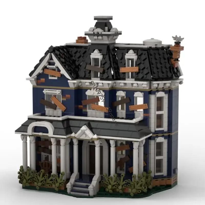 

New 1994Pcs Famous Strangered Thingsed Series Moc Creel House Model Custom Puzzle Diy Creative Ideas Kids Toys Birthday Gifts