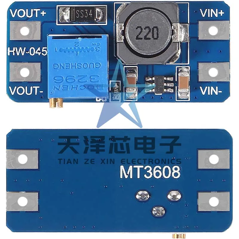 Mt3608 Pipeline Boost Board, Dcdc Boost Tech, Fardu37