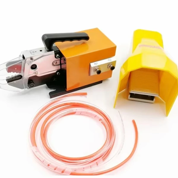 JCW-320 Good Price Semi Automatic Cable Connector Pressing Tool Pneumatic Jam Receptacle Terminal Crimping Machine