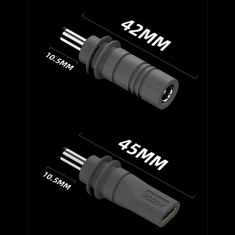 Starlink Mini GEN3 PD 100 واط USB C أنثى إلى DC5521 ذكر موصل تهمة برميل جاك قابس طاقة نوع C إلى تيار مستمر/D إلى D محول الطاقة