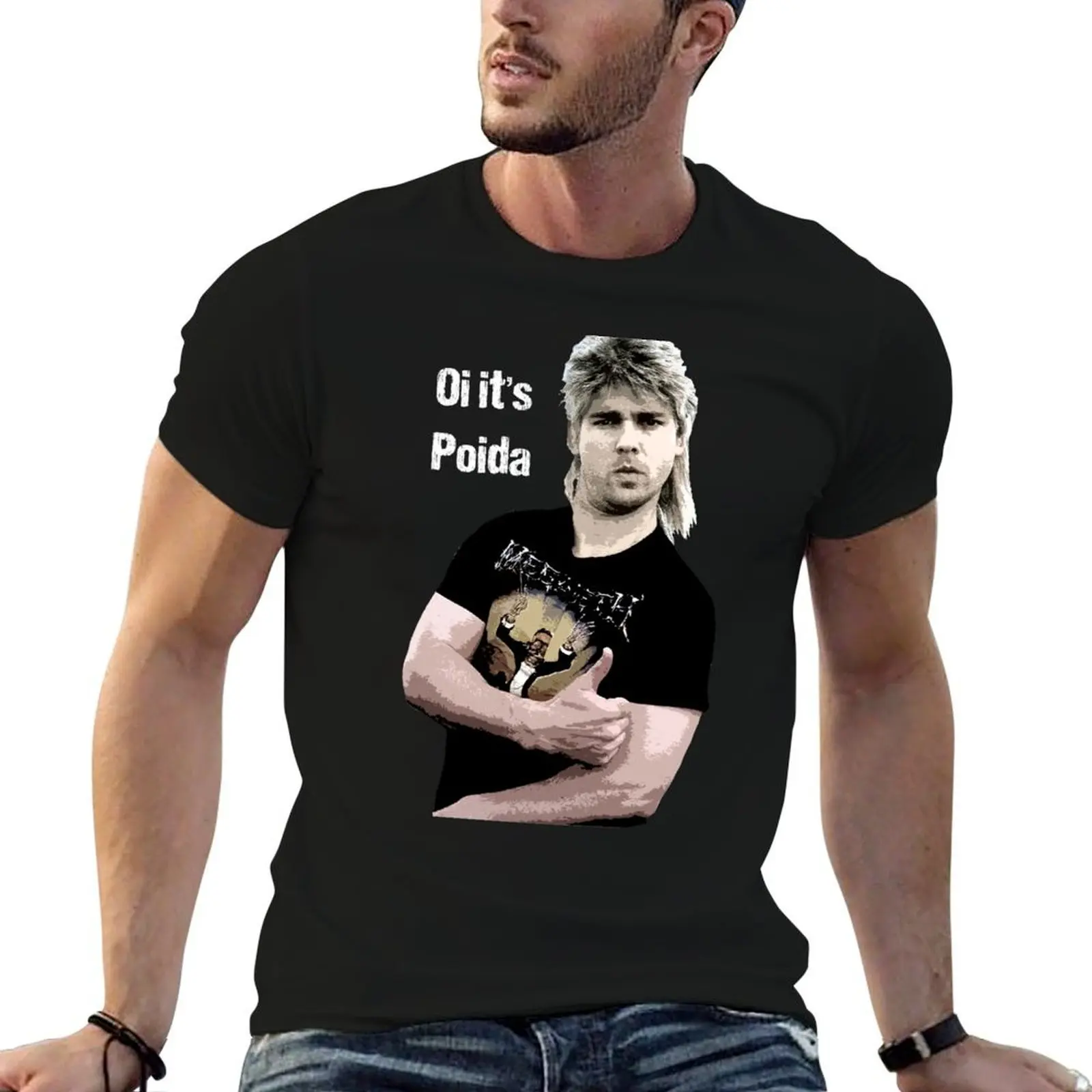 

funny t t shirts Aussie shirts t Shirt cotton cotton Frontal man Funny for man T-Shirt soft Poida cotton Full shirts