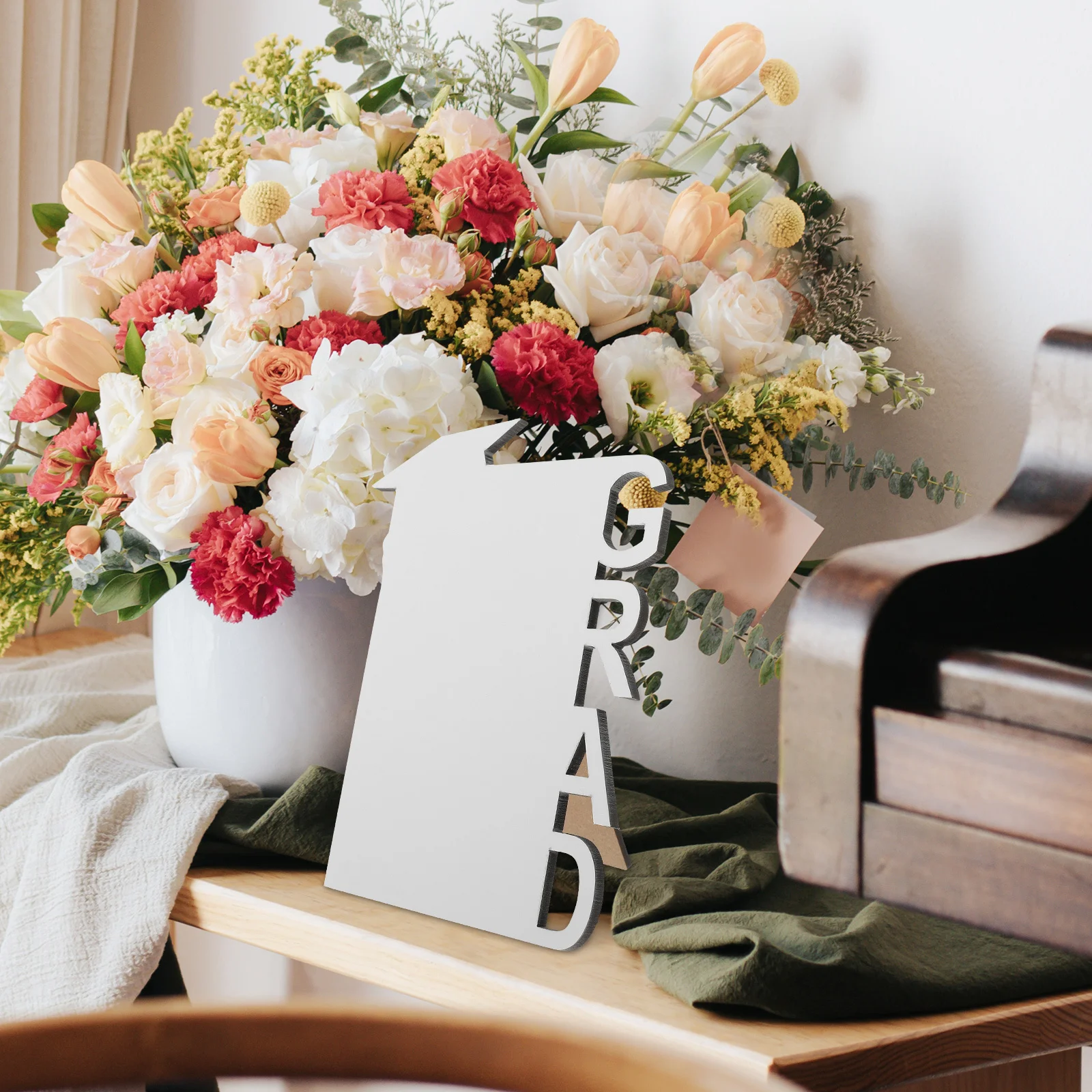 

Graduation Cap Photo Plate Diy Sublimation Picture Frame For Grad Decor Party Decoration Table Centerpiece Craft Supply