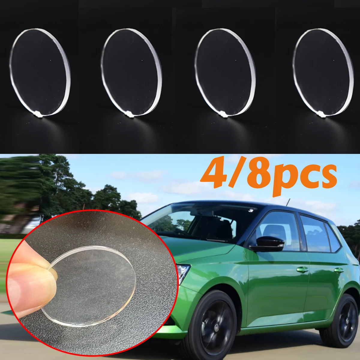 

Rain Light Sensor Gel Pad for SEAT SKODA VW Kia Adhesive Film Silicone Cushion Windscreen Chip Multi-Purpose Tape Replacemen Kit