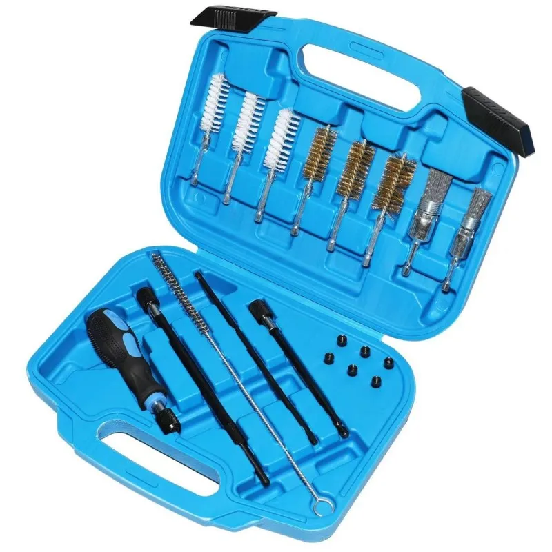 

Diesel Fuel Injector Seat Cleaner Set Washing Cleaner Bristle Kit Cleaning Brushes Auto Repair Tools Car Cleaning Tool