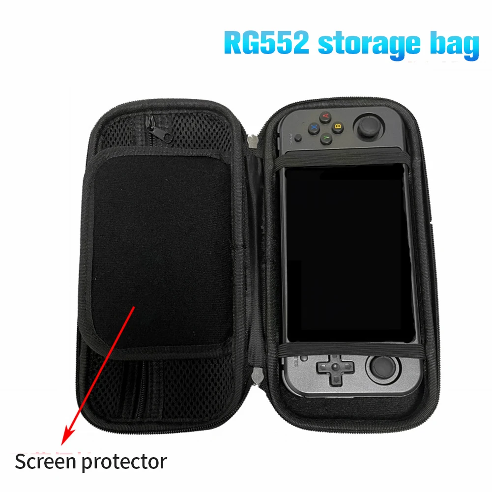 EVA Hard Case Portable Shockproof Storage Bag For ANBERNIC RG552 Game Console Protective Case Handheld Game Player Carrying Bag