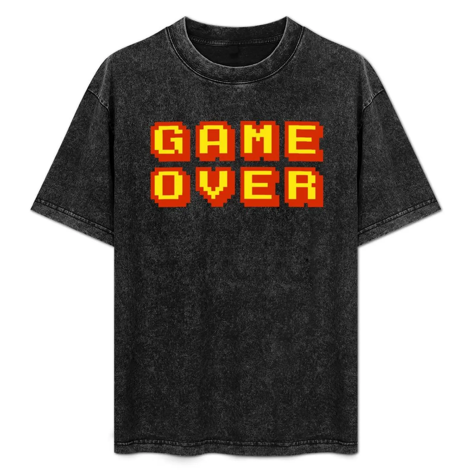 

GAME OVER T-Shirt Big and Tall Gym T-Shirt